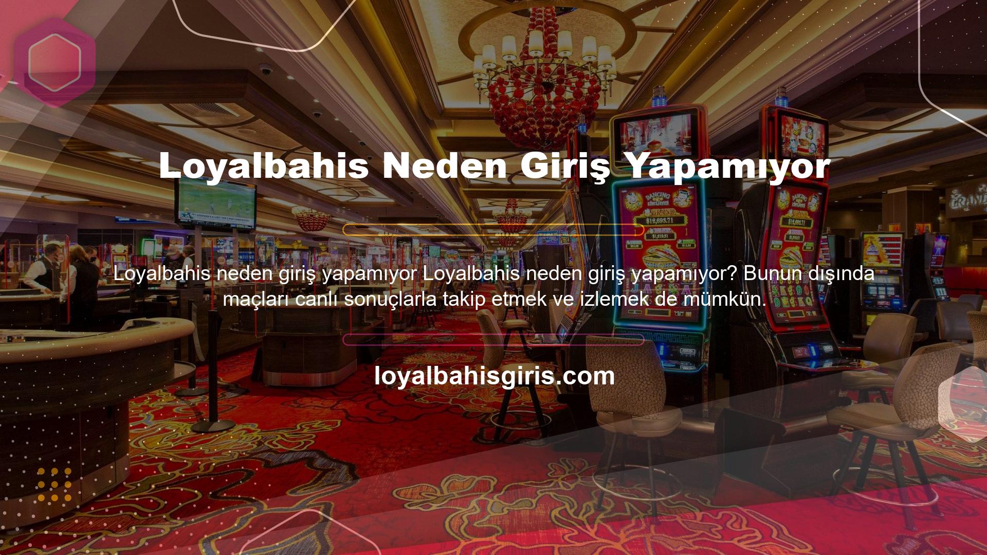 Türkiye'de yürürlükte olan casino kanunları çok açıktır