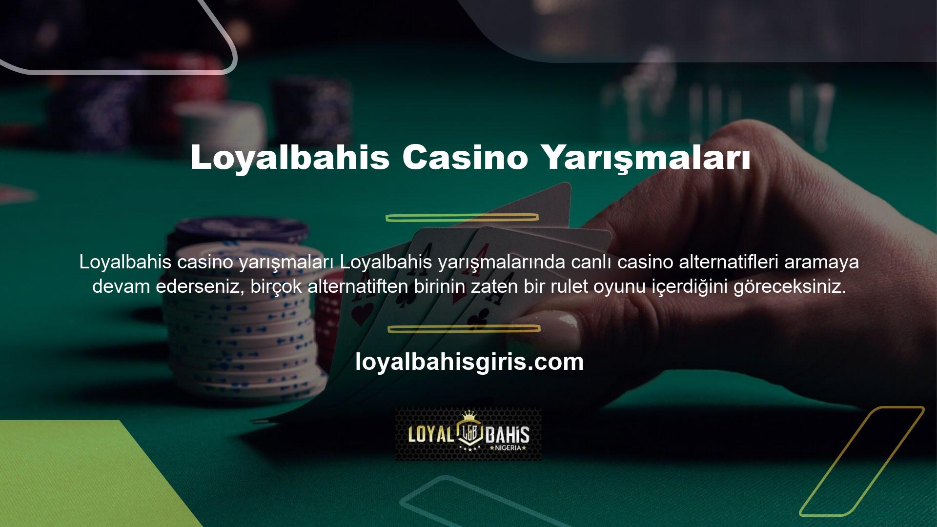 Loyalbahis Ruleti, çok para kazanabileceğiniz bir oyun